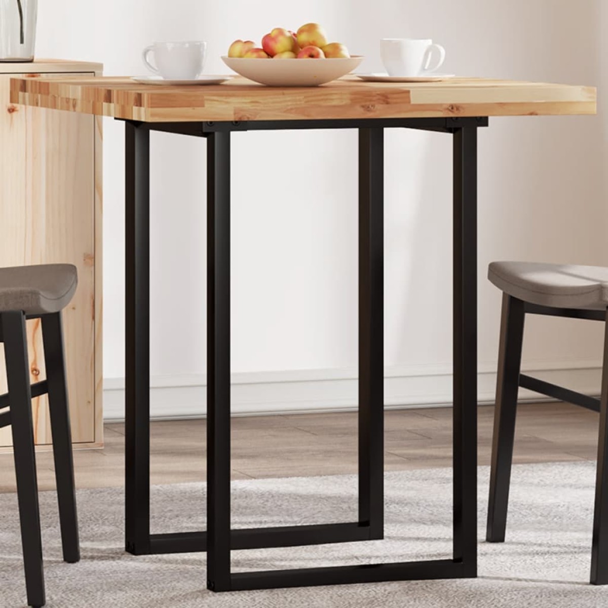 vidaXL Επιφάνεια Τραπεζιού Τετράγωνη 70x70x4 εκ. Μασίφ Ξύλο Ακακίας