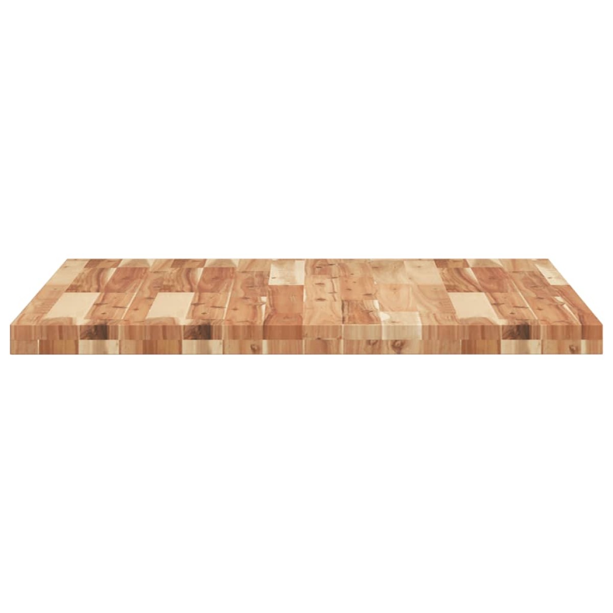 vidaXL Επιφάνεια Τραπεζιού Τετράγωνη 80x80x4 εκ. Μασίφ Ξύλο Ακακίας
