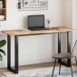 vidaXL Επιφάνεια Γραφείου Ορθογώνια 160x50x2 εκ. Μασίφ Ξύλο Ακακίας