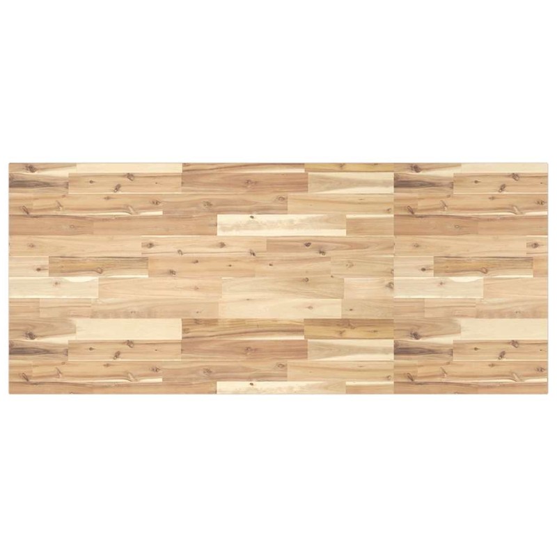 vidaXL Επιφάνεια Γραφείου Ορθογώνια 120x60x2 εκ. Μασίφ Ξύλο Ακακίας