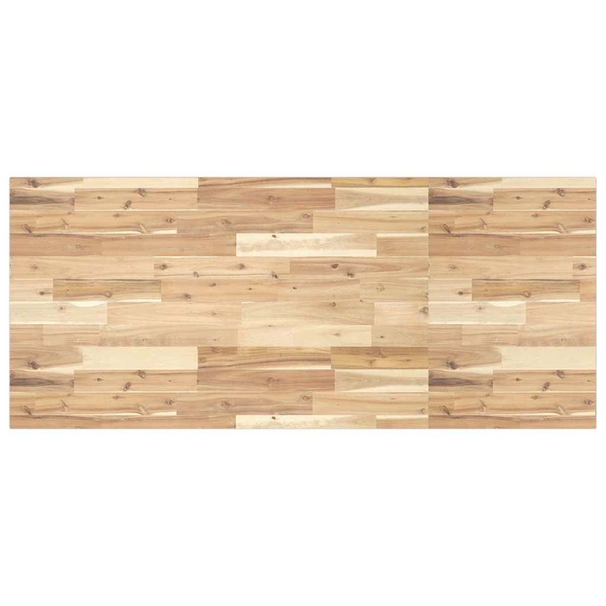 vidaXL Επιφάνεια Γραφείου Ορθογώνια 140x60x2 εκ. Μασίφ Ξύλο Ακακίας