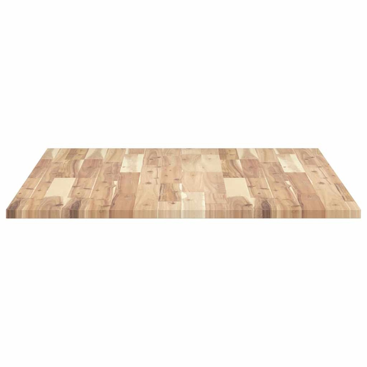 vidaXL Επιφάνεια Γραφείου Ορθογώνια 100x80x2 εκ. Μασίφ Ξύλο Ακακίας