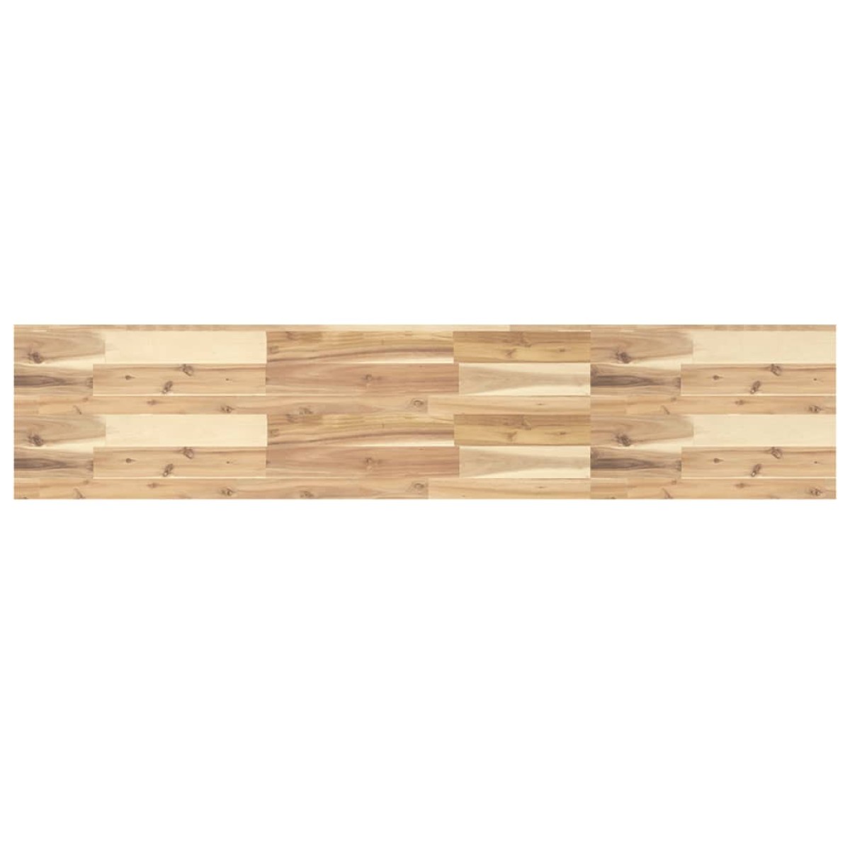 vidaXL Επιφάνεια Γραφείου Ορθογώνια 120x30x4 εκ. Μασίφ Ξύλο Ακακίας