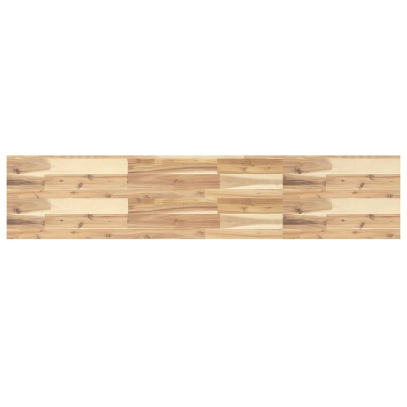vidaXL Επιφάνεια Γραφείου Ορθογώνια 120x30x4 εκ. Μασίφ Ξύλο Ακακίας