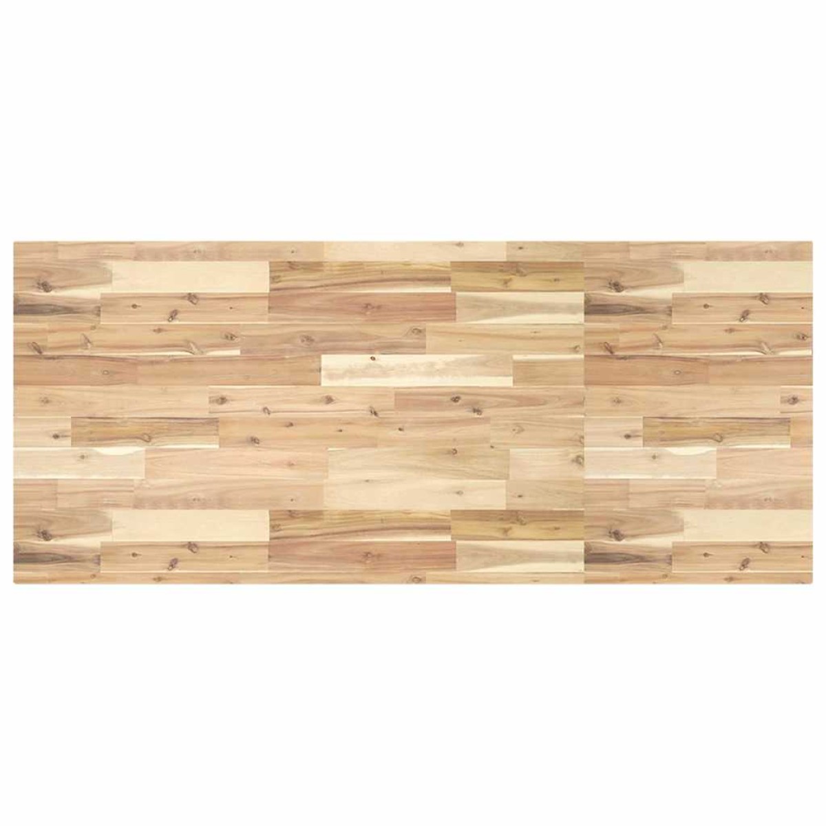 vidaXL Επιφάνεια Γραφείου Ορθογώνια 120x60x4 εκ. Μασίφ Ξύλο Ακακίας