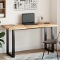 vidaXL Επιφάνεια Γραφείου Ορθογώνια 140x60x4 εκ. Μασίφ Ξύλο Ακακίας
