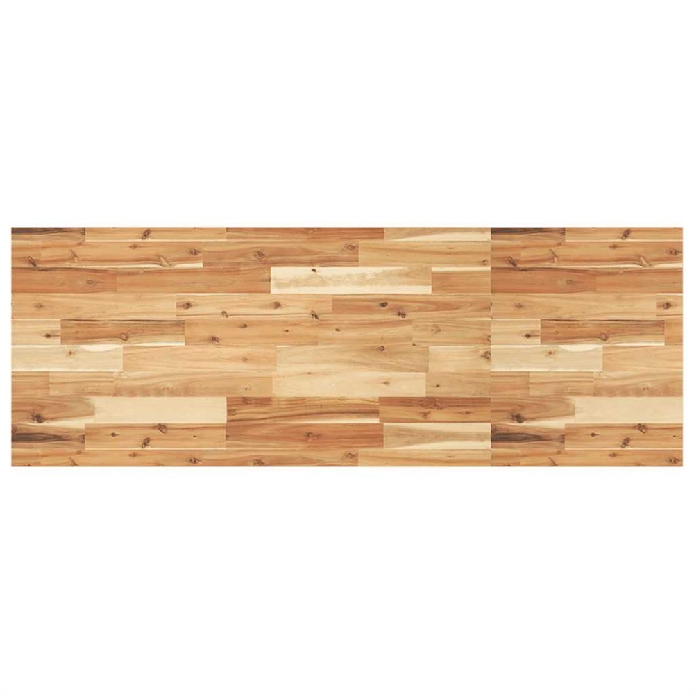 vidaXL Επιφάνεια Γραφείου Ορθογώνια 140x50x2 εκ. Μασίφ Ξύλο Ακακίας