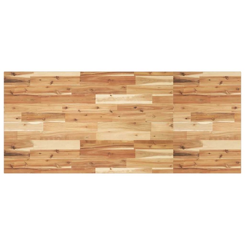 vidaXL Επιφάνεια Γραφείου Ορθογώνια 120x60x2 εκ. Μασίφ Ξύλο Ακακίας