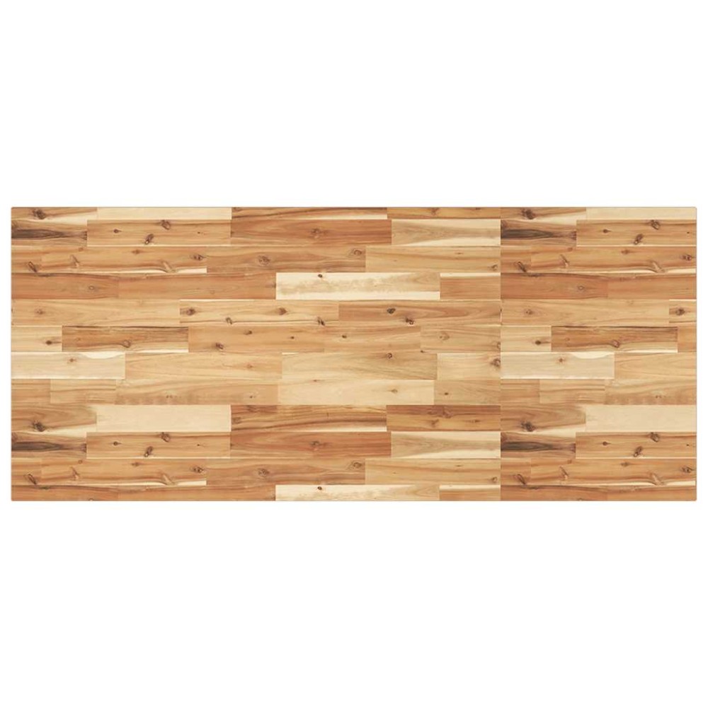 vidaXL Επιφάνεια Γραφείου Ορθογώνια 140x60x2 εκ. Μασίφ Ξύλο Ακακίας