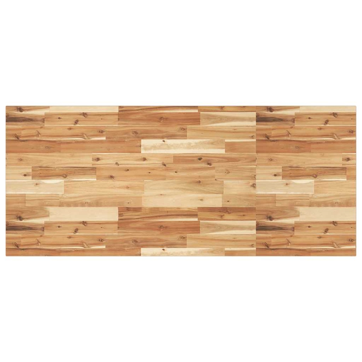 vidaXL Επιφάνεια Γραφείου Ορθογώνια 140x60x2 εκ. Μασίφ Ξύλο Ακακίας
