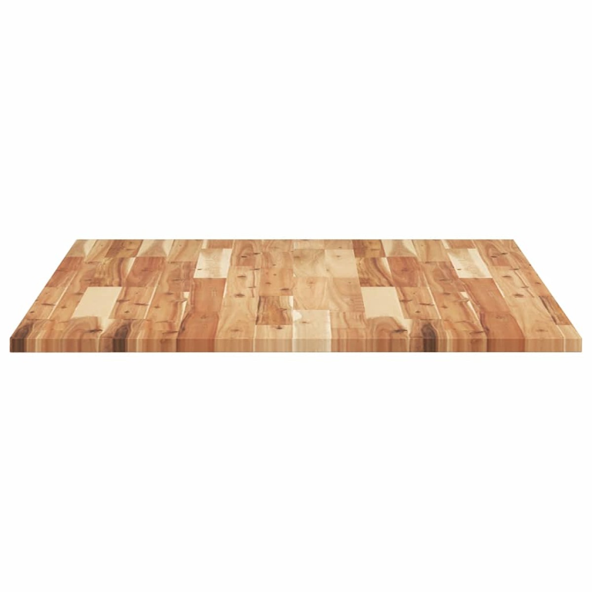 vidaXL Επιφάνεια Γραφείου Ορθογώνια 100x80x2 εκ. Μασίφ Ξύλο Ακακίας
