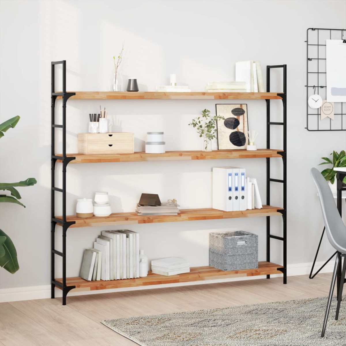 vidaXL Επιφάνεια Τραπεζιού Ορθογώνια 160x20x4 εκ. Μασίφ Ξύλο Ακακίας