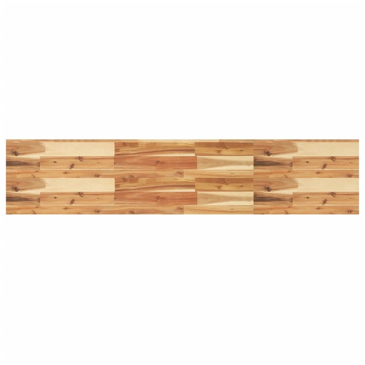 vidaXL Επιφάνεια Γραφείου Ορθογώνια 140x30x4 εκ. Μασίφ Ξύλο Ακακίας