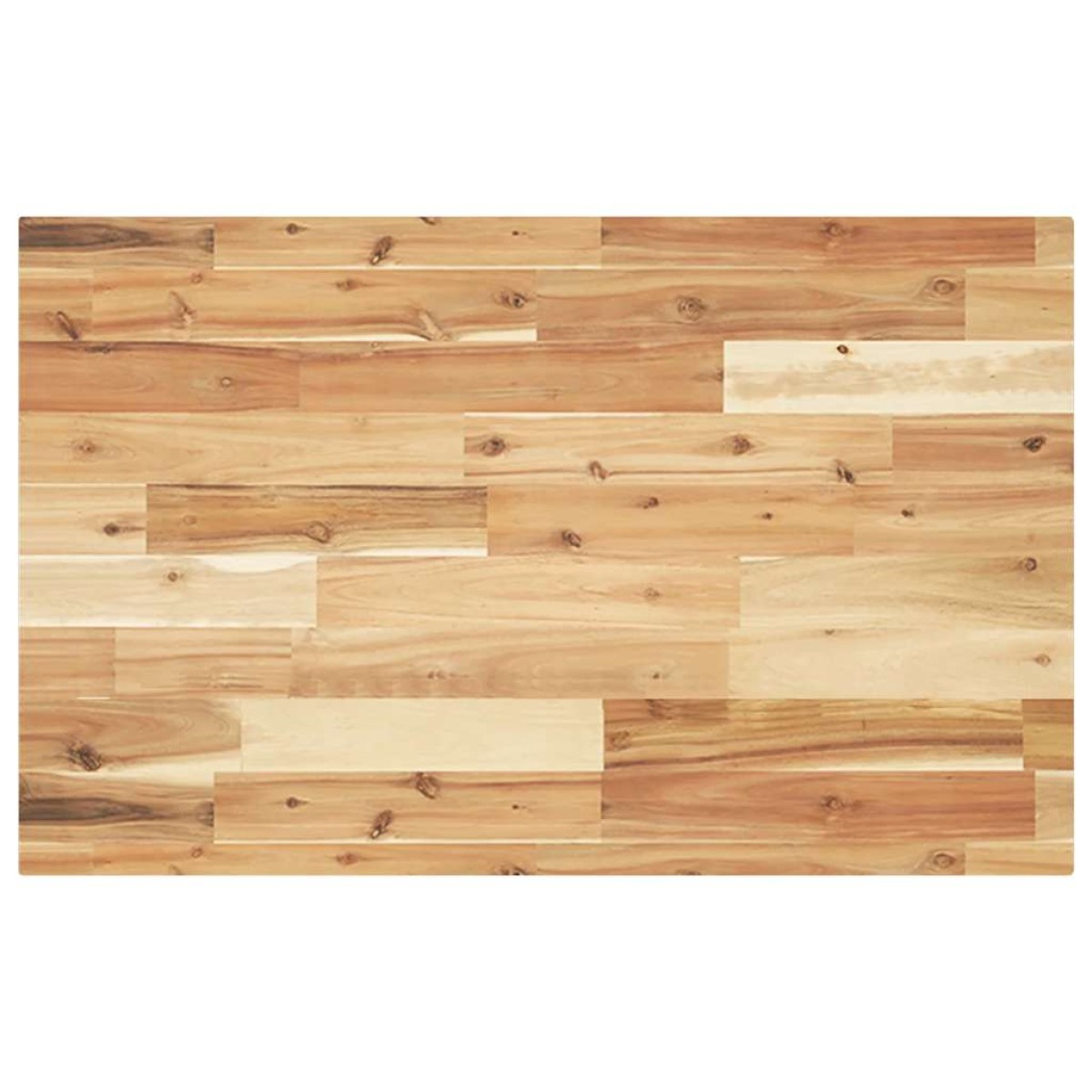 vidaXL Επιφάνεια Γραφείου Ορθογώνια 160x50x4 εκ. Μασίφ Ξύλο Ακακίας