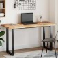 vidaXL Επιφάνεια Γραφείου Ορθογώνια 120x60x4 εκ. Μασίφ Ξύλο Ακακίας