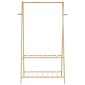 vidaXL Κρεμάστρα Ρούχων με Ράφια 96x45,5x150,5 εκ. Μπαμπού
