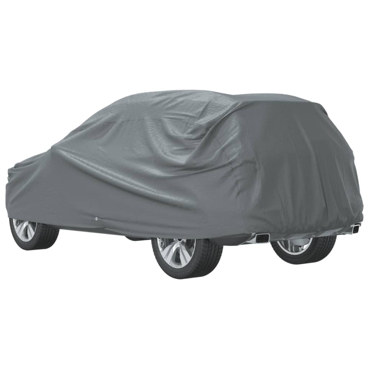 vidaXL Κουκούλα Αυτοκινήτου για SUV Γκρι XL από Ύφασμα Non Woven