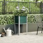 vidaXL Γλάστρα Κήπου Πράσινη 45x45x88 εκ. από Ατσάλι