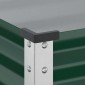 vidaXL Γλάστρα Κήπου Πράσινη 100x45x90 εκ. από Ατσάλι