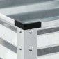 vidaXL Γλάστρα Κήπου 100x45x90 εκ. από Γαλβανισμένο Ατσάλι