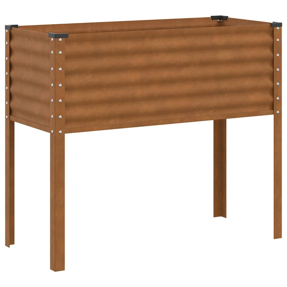 vidaXL Γλάστρα Κήπου 100x45x90 εκ. από Ατσάλι με Αντοχή στις Καιρικές Συνθήκες