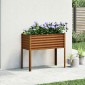 vidaXL Γλάστρα Κήπου 100x45x90 εκ. από Ατσάλι με Αντοχή στις Καιρικές Συνθήκες