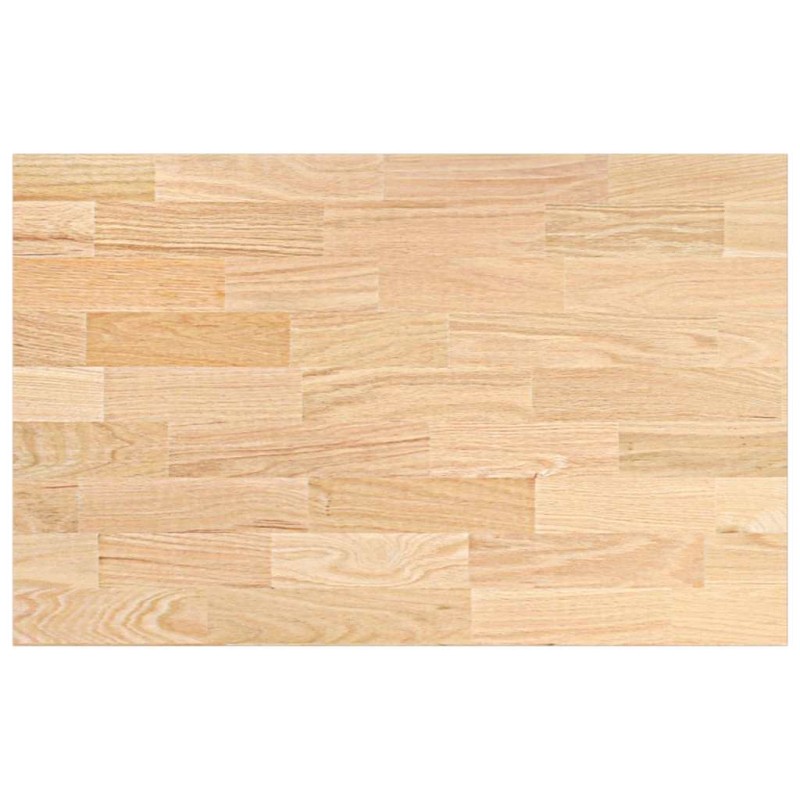 vidaXL πάγκος εργασίας κουζίνας 100x63,5x4 εκ. στερεό δρυς ορθογώνιο