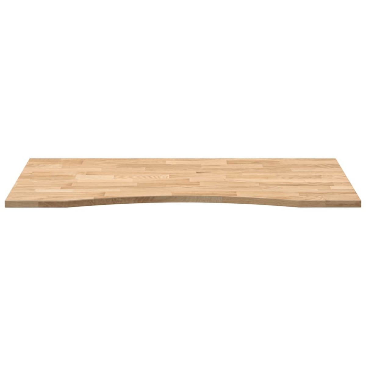 vidaXL Επιφάνεια Γραφείου Ορθογώνια 120x50x2,5 εκ. από Μασίφ Ξύλο Δρυός