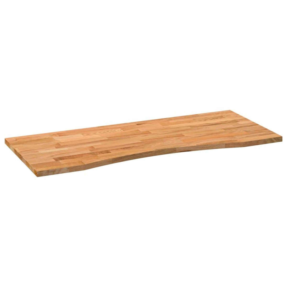 vidaXL Επιφάνεια Τραπεζιού Ορθογώνιος 120x50x2,5 εκ. Μασίφ Ξύλο Δρυός