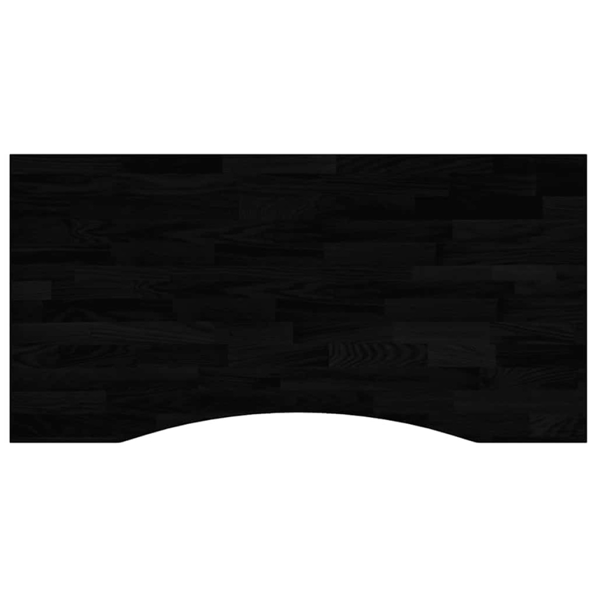 vidaXL Επιφάνεια Τραπεζιού Ορθογώνιος 100x50x2,5 εκ. Μασίφ Ξύλο Δρυός