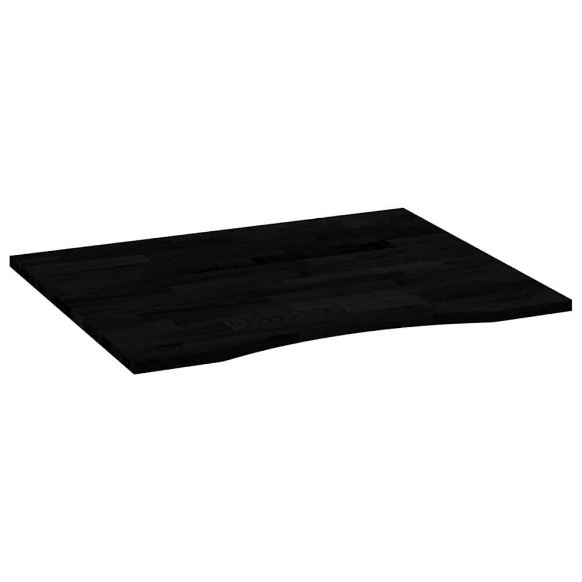 vidaXL Επιφάνεια Τραπεζιού Ορθογώνιος 100x80x2,5 εκ. Μασίφ Ξύλο Δρυός