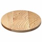 vidaXL Επιτραπέζια επιφάνεια 80x40x2 cm μασίφ ξύλο δρυς οβάλ