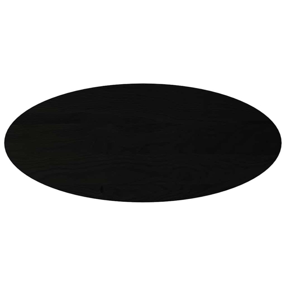 vidaXL Επιτραπέζια επιφάνεια Σκούρο Καφέ 140x60x2 εκ. Ξύλο Δρυός Οβάλ