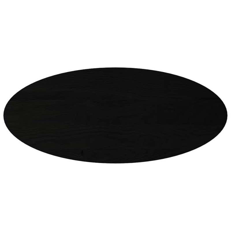 vidaXL Επιτραπέζια επιφάνεια Σκούρο Καφέ 140x60x2 εκ. Ξύλο Δρυός Οβάλ