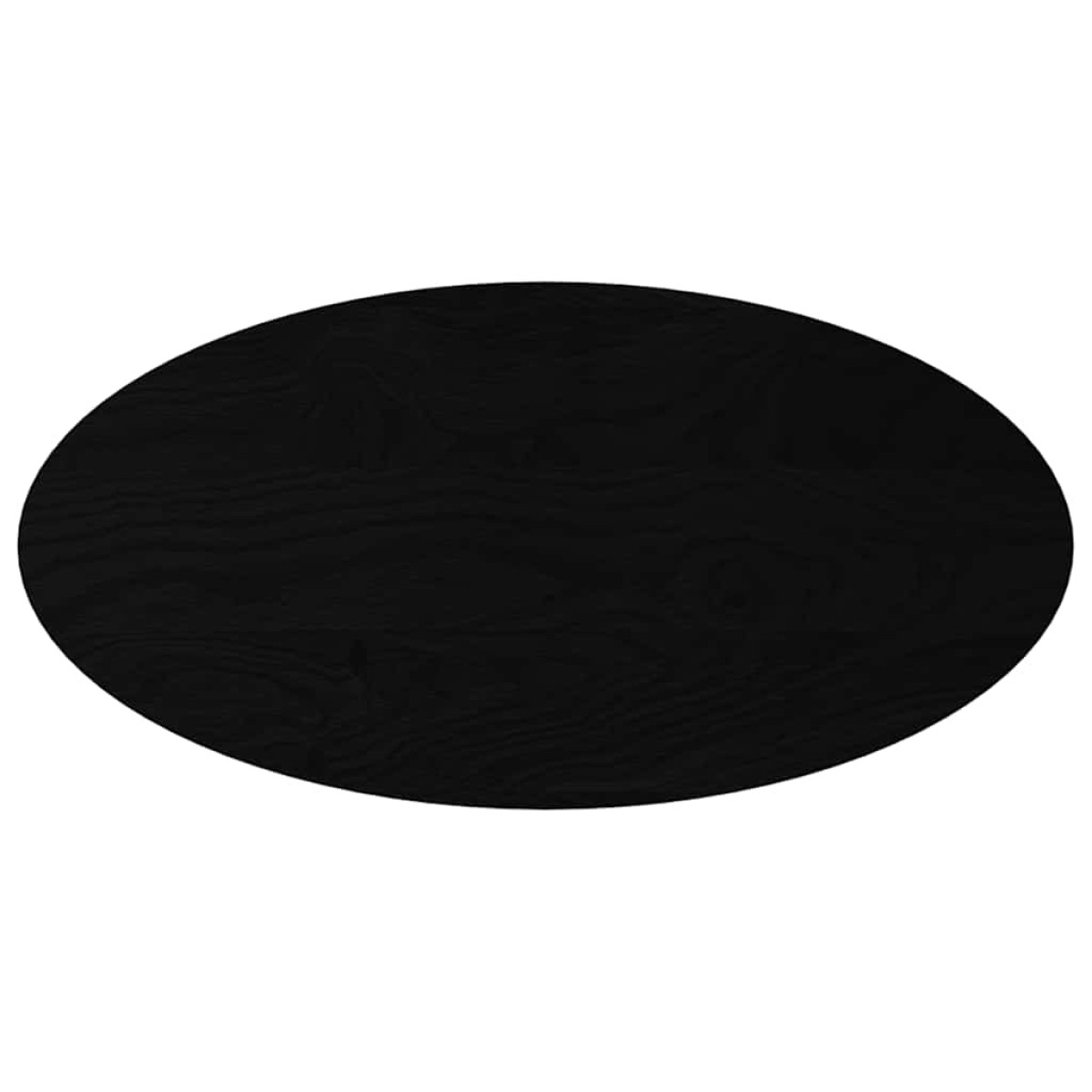 vidaXL Επιτραπέζια επιφάνεια Σκούρο Καφέ 100x50x4 εκ. Ξύλο Δρυός Οβάλ