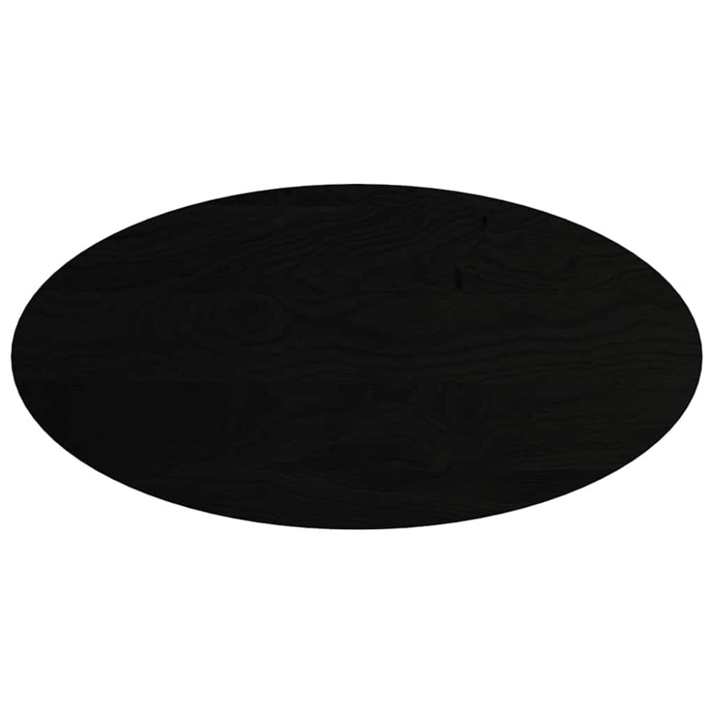 vidaXL Επιτραπέζια επιφάνεια Σκούρο Καφέ 120x60x4 εκ. Ξύλο Δρυός Οβάλ