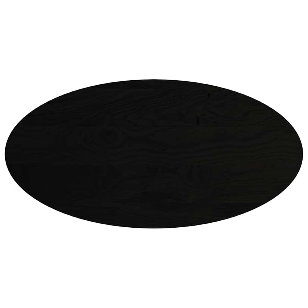 vidaXL Επιτραπέζια επιφάνεια Σκούρο Καφέ 120x60x4 εκ. Ξύλο Δρυός Οβάλ