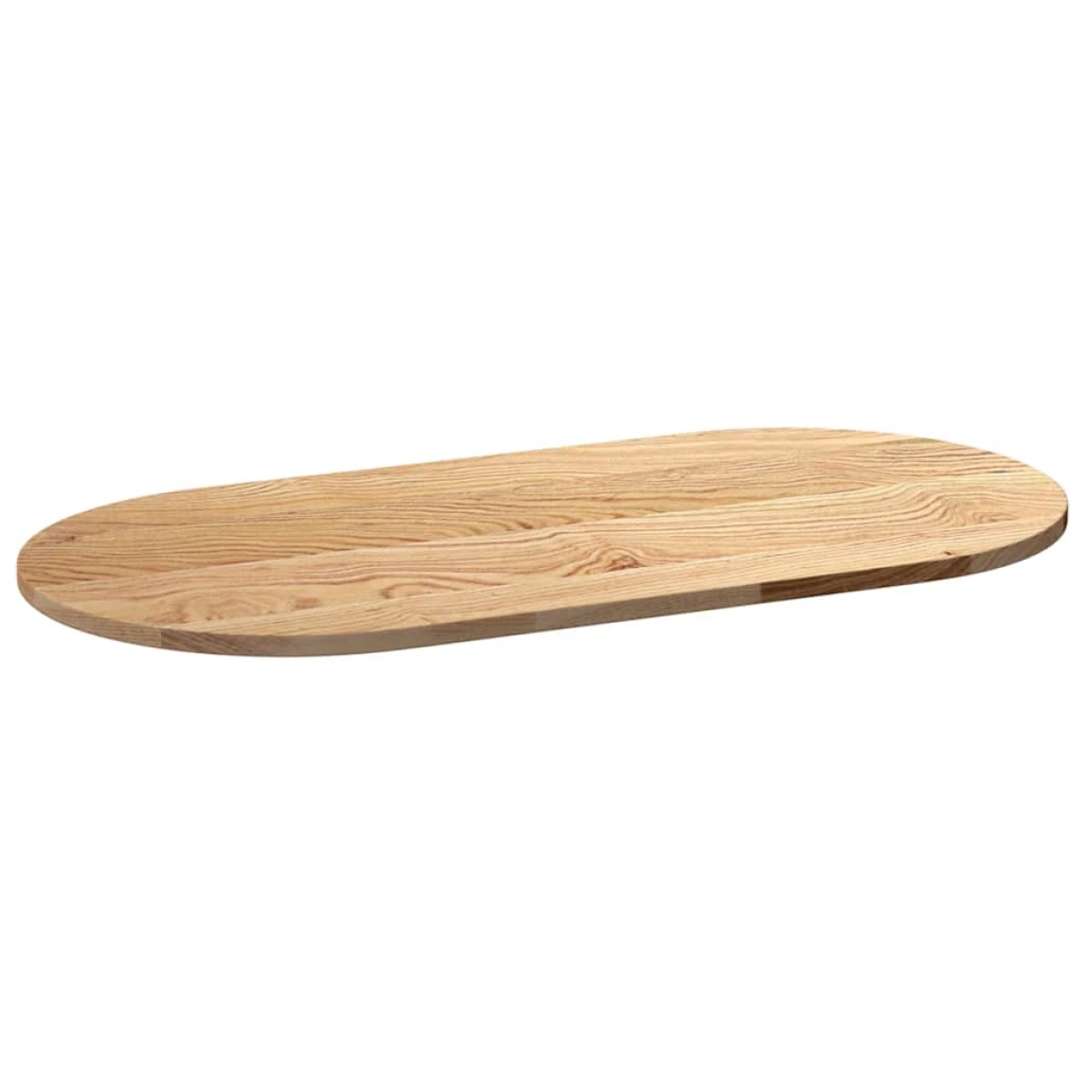 vidaXL Επιτραπέζια επιφάνεια 100x50x2 cm μασίφ ξύλο δρυς οβάλ
