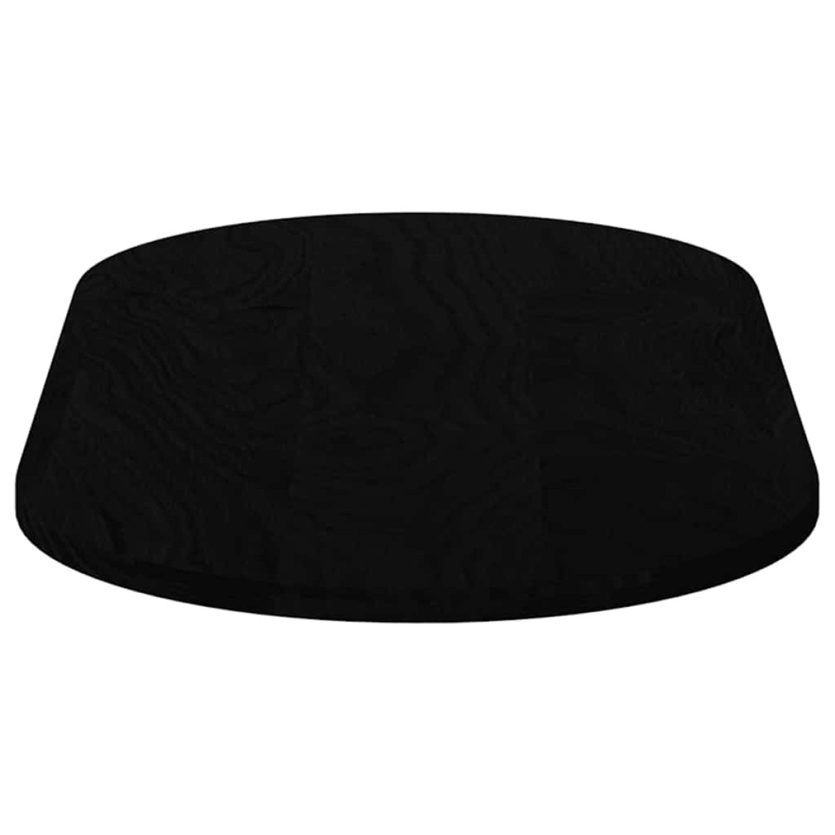 vidaXL Επιτραπέζια επιφάνεια Σκούρο Καφέ 100x50x2 εκ. Ξύλο Δρυός Οβάλ
