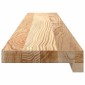 vidaXL Περβάζια Παραθύρων 2 τεμ. Ακατέργαστα 110x15x2 εκ. Μασίφ Δρυς