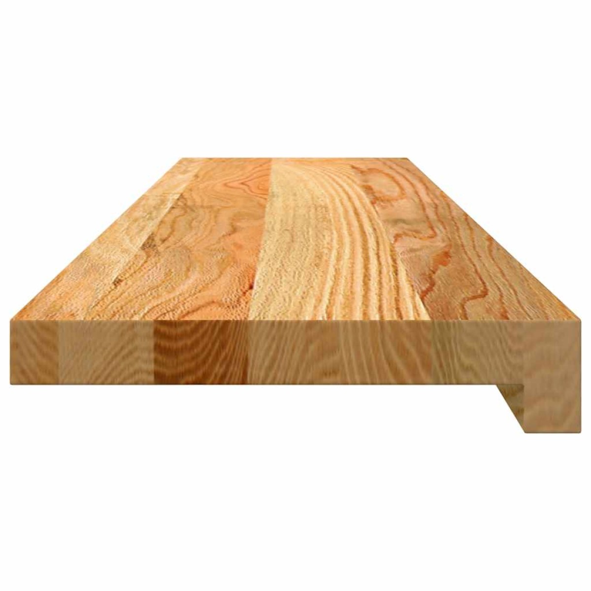 vidaXL Περβάζια παραθύρων 2 τεμ. Αν. Καφέ 90x20x2 εκ. Μασίφ Ξύλο Δρυός