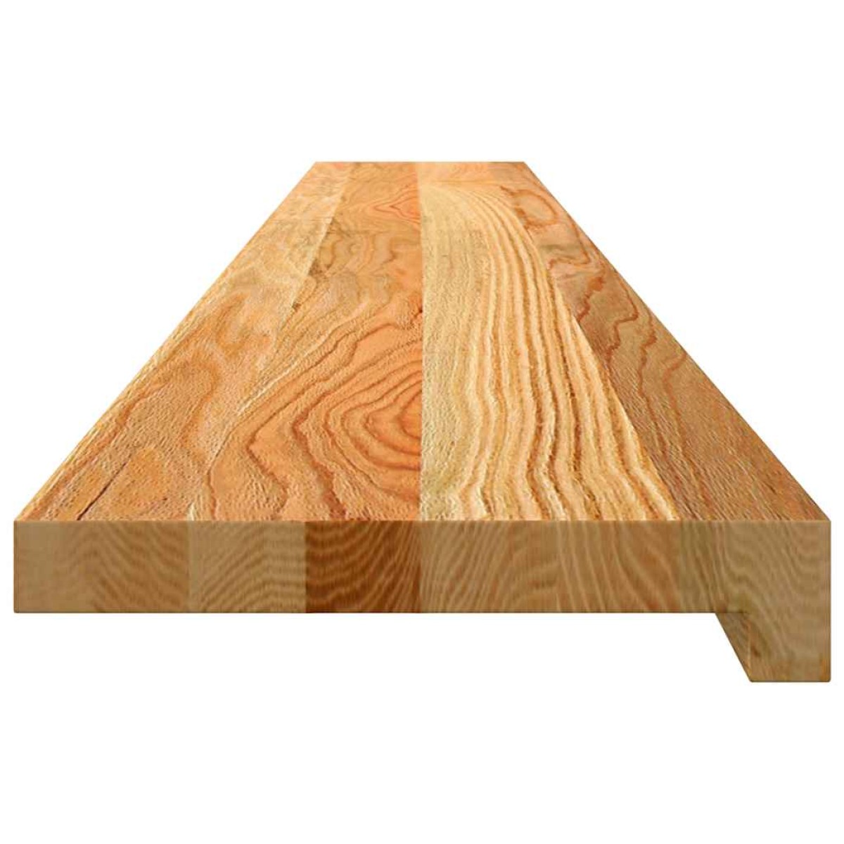 vidaXL Περβάζια παραθύρων 2 τεμ. Αν. Καφέ 140x20x2εκ. Μασίφ Ξύλο Δρυός