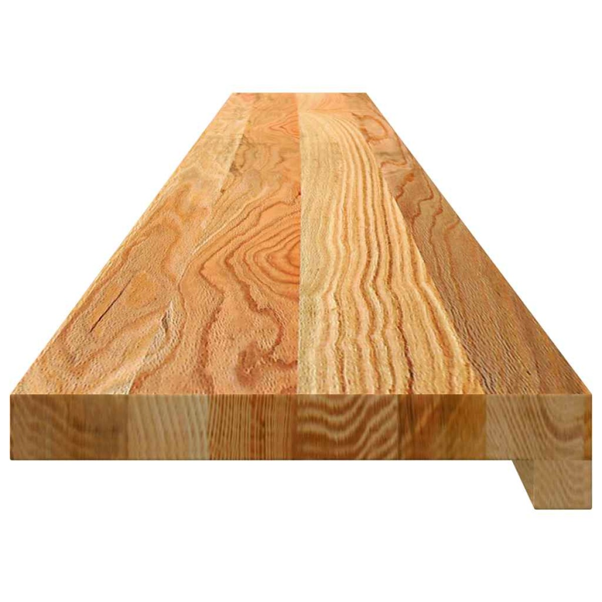 vidaXL Περβάζια παραθύρων 2 τεμ. Αν. Καφέ 160x20x2εκ. Μασίφ Ξύλο Δρυός