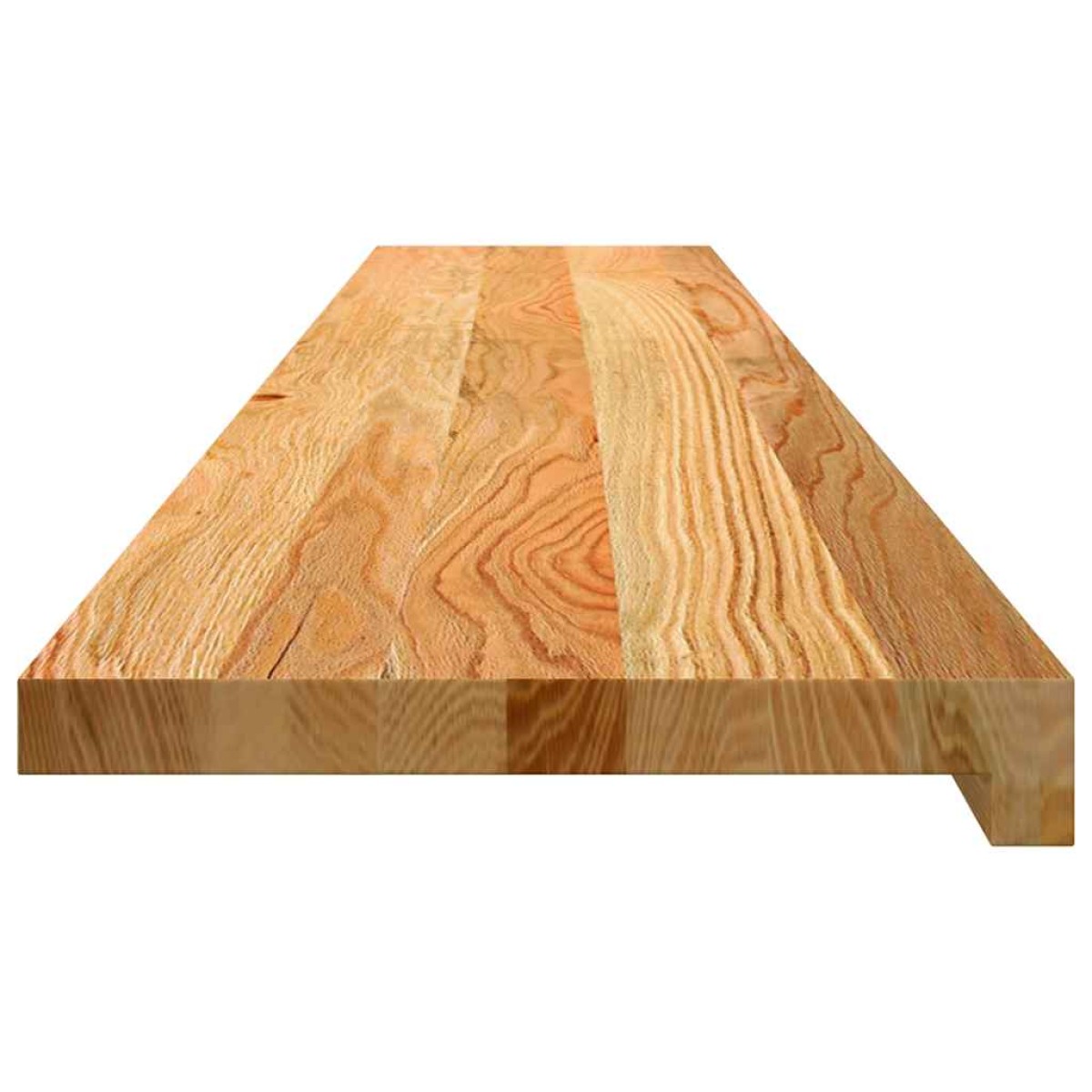 vidaXL Περβάζια παραθύρων 2 τεμ. Αν. Καφέ 140x25x2εκ. Μασίφ Ξύλο Δρυός