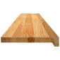 vidaXL Περβάζια παραθύρων 2 τεμ. Αν. Καφέ 140x25x2εκ. Μασίφ Ξύλο Δρυός