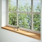 vidaXL Περβάζια παραθύρων 2 τεμ. Αν. Καφέ 160x30x2εκ. Μασίφ Ξύλο Δρυός
