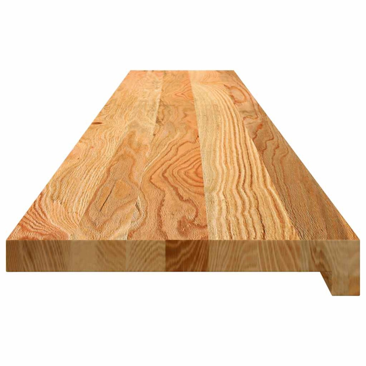 vidaXL Περβάζια παραθύρων 2 τεμ. Αν. Καφέ 160x30x2εκ. Μασίφ Ξύλο Δρυός