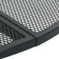 vidaXL Τραπέζι Βεράντας Στρογγυλό Ανθρακί Ø110x72,5 εκ. Ατσάλι