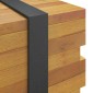 vidaXL Βάση TV Καφέ 110 x 30 x 30 εκ Στερεό Ξύλο Τίκ