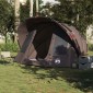vidaXL Σκηνή Ψαρέματος 5 Ατόμου Αδιάβροχη Καφέ